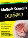 Multiple Sclerosis For Dummies (eBook)